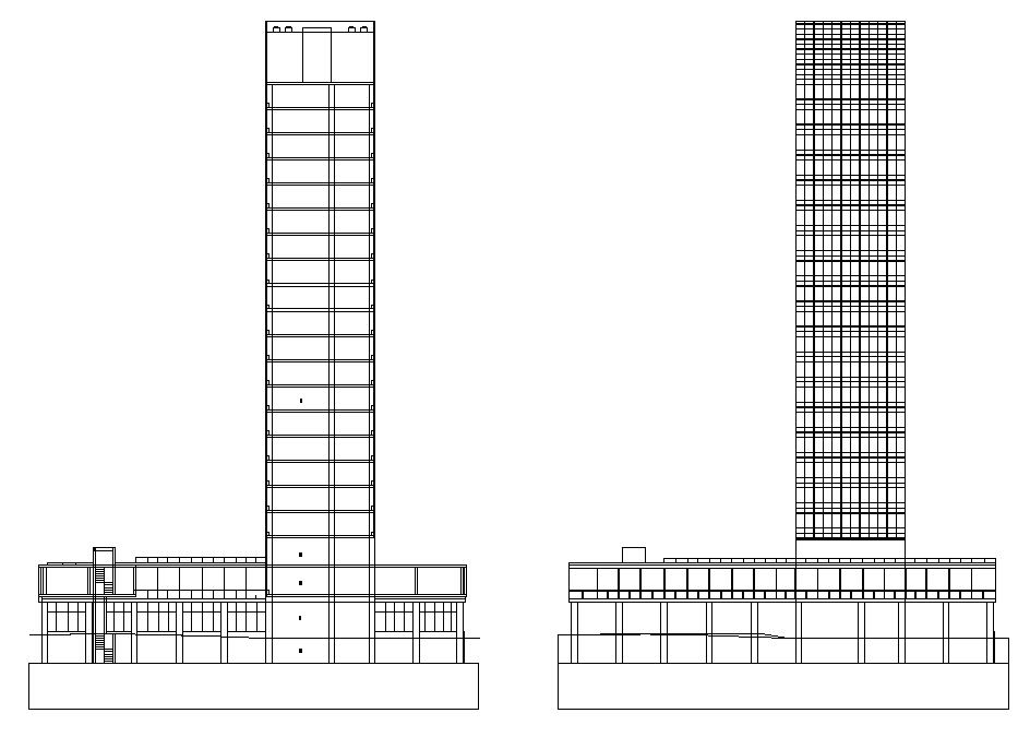 戈登·邦沙夫特-SOM-利华大厦CAD图纸.jpg