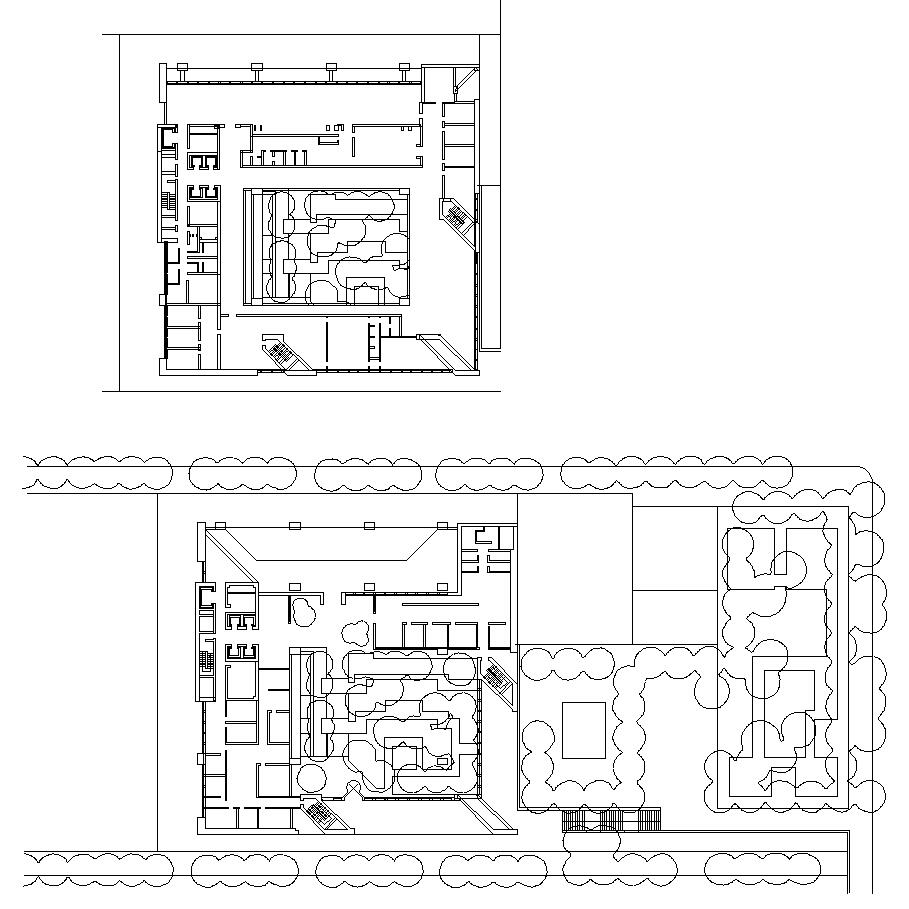 凯文·罗奇与约翰·丁克鲁建筑事务所-福特基金会大楼CAD图纸.jpg