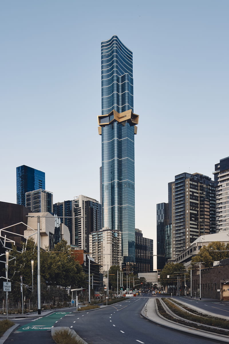 Australia 108住宅塔楼，墨尔本丨Fender Katsalidis建筑事务所